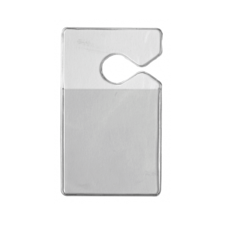 Porte-badge véhicule avec accroche rétroviseur