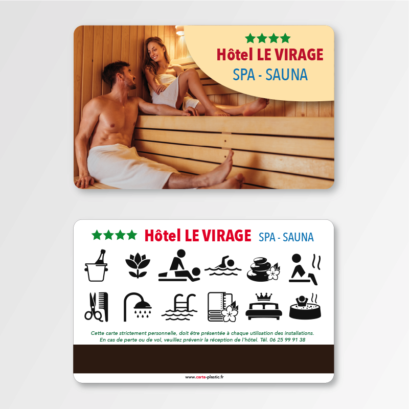 Carte CLE MAGNÉTIQUE