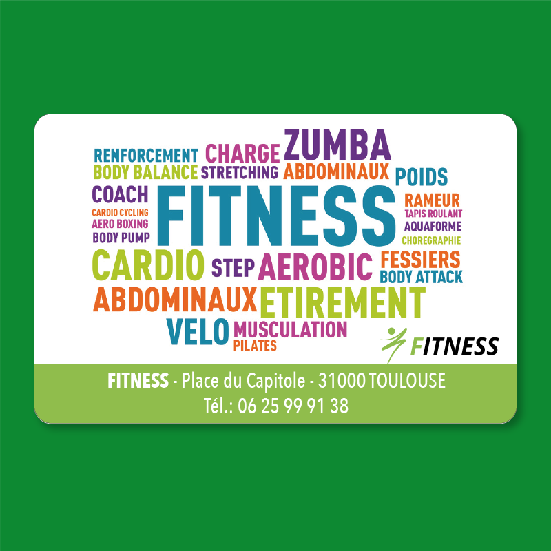 SET carte ADHÉRENT - MEMBRE - Association - Club