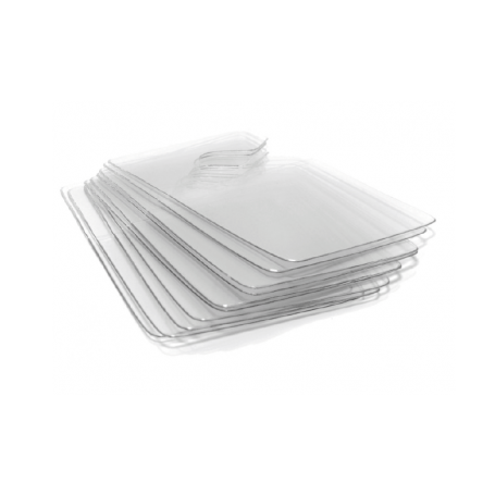 Porte-badge véhicule avec accroche rétroviseur