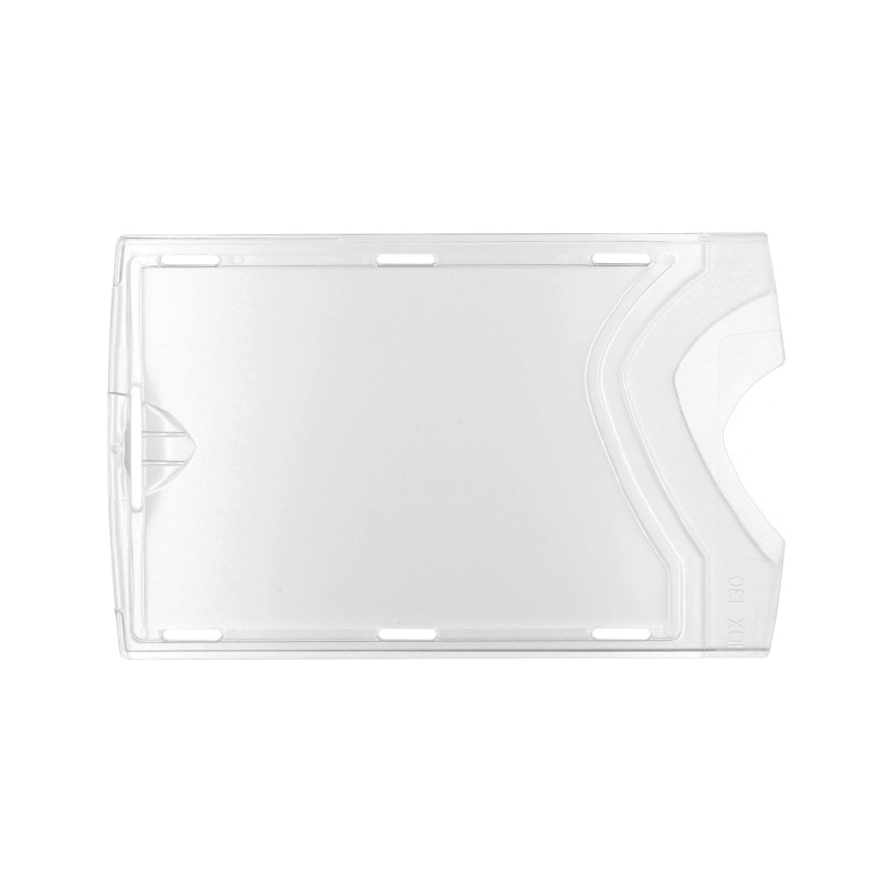 Etui-Carte rigide transparent