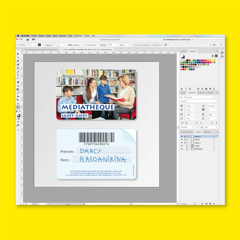 Maquette PAO-INFOGRAPHIE - Bon à Tirer