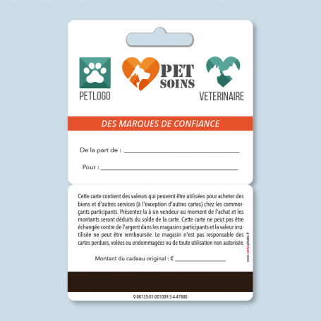 Carte SECABLE perforée pour linéaire