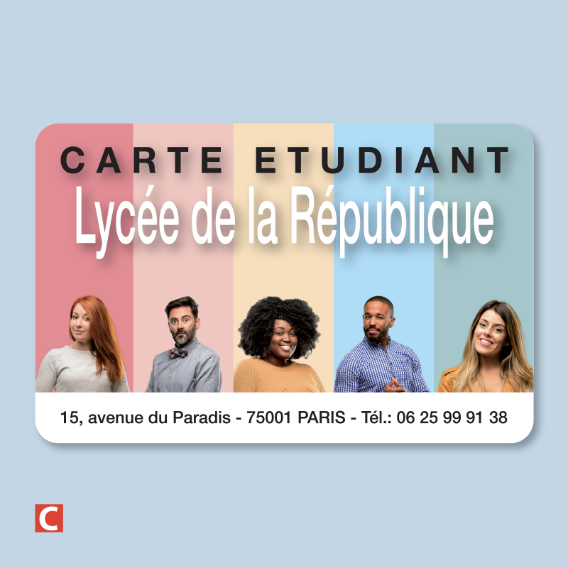 50 ex. Carte ENSEIGNEMENTS - Collège - Lycée - CFA - Université