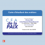 50 ex. Carte ENSEIGNEMENTS - Collège - Lycée - CFA - Université