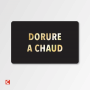 Dorures à chaud