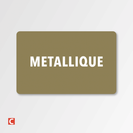 Métallisations - OR ou ARGENT pailletés