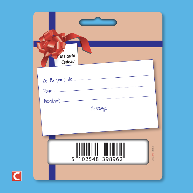 100 ex. SET Carte Cadeau - Jardinerie - Tous commerces de détail ou de gros