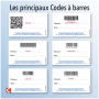 Etiquettes adhésives Code à barres