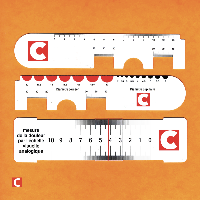 Règles plastiques Découpes spéciales
