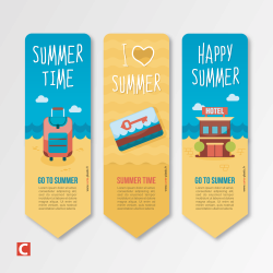 Marque-pages en PVC découpe spéciale