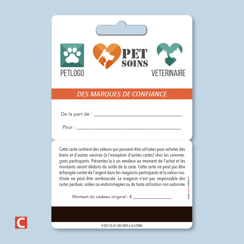 Carte SÉCABLE avec Perforation format Europe