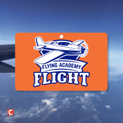 Badge Horizontal format Carte Bancaire avec Perforation ronde