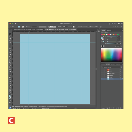 Maquette PAO - Bon à Tirer réalisée par nos soins d'après vos fichiers de base