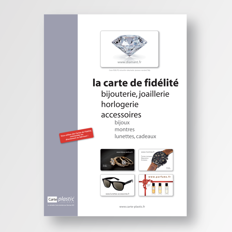 Fiche commerciale Bijouterie