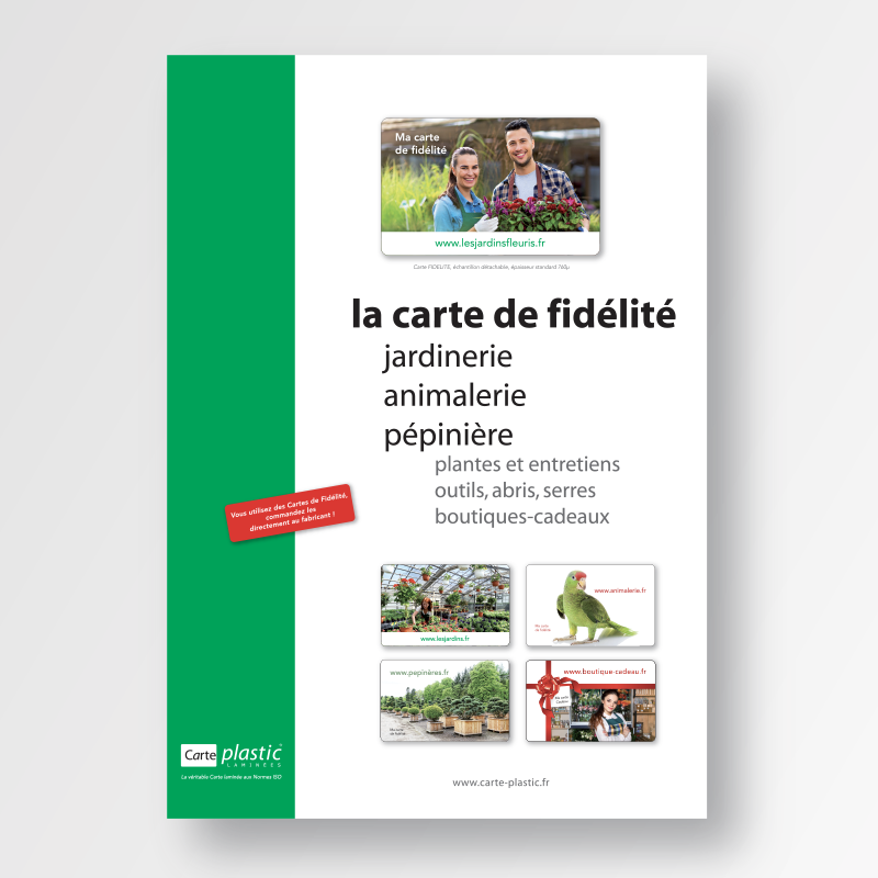 Fiche commerciale Jardinerie