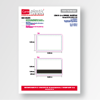 Fiche Technique Carte standard CR080-M avec PISTE MAGNETIQUE